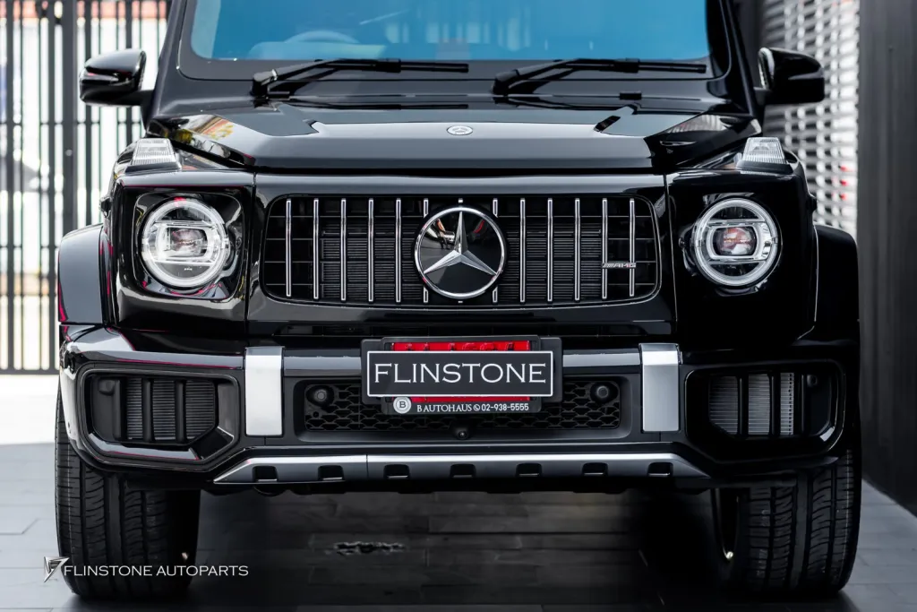 Mercedes Benz Gclass ชุดพาร์ทกันชนหน้า บันไดไฟฟ้า ล้อ Usus ฟิล์ม