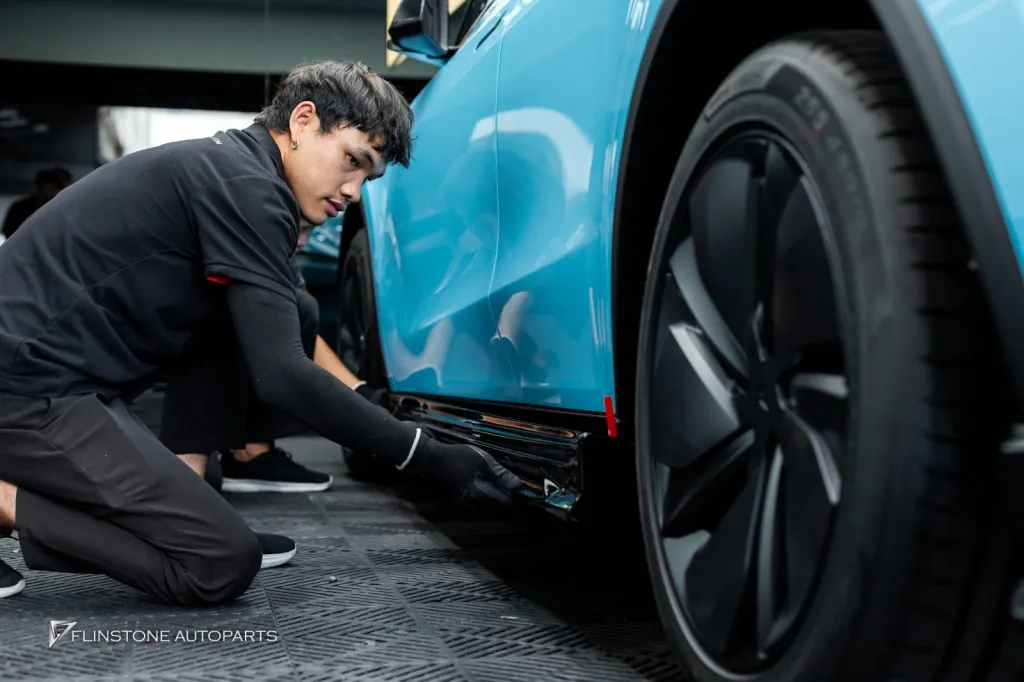Tesla Model Y Juniper ชุดพาร์ทดำเงา BSKT Design