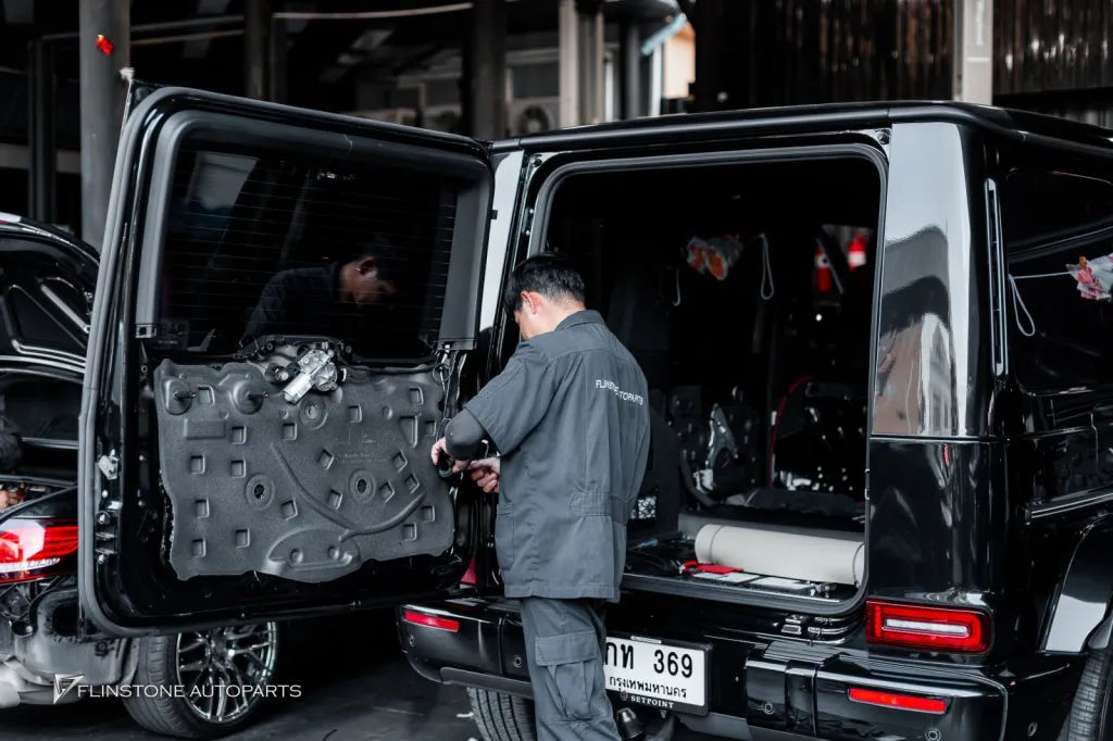 Mercedes Benz Gclass ประตู Keyless