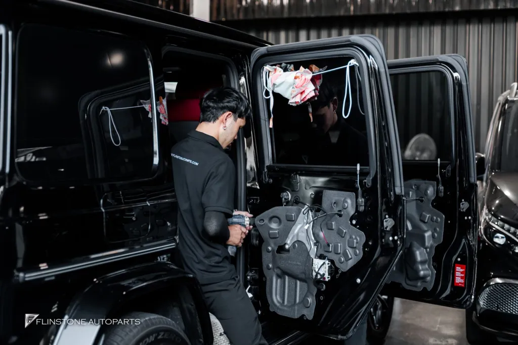 Mercedes Benz Gclass ประตู Keyless