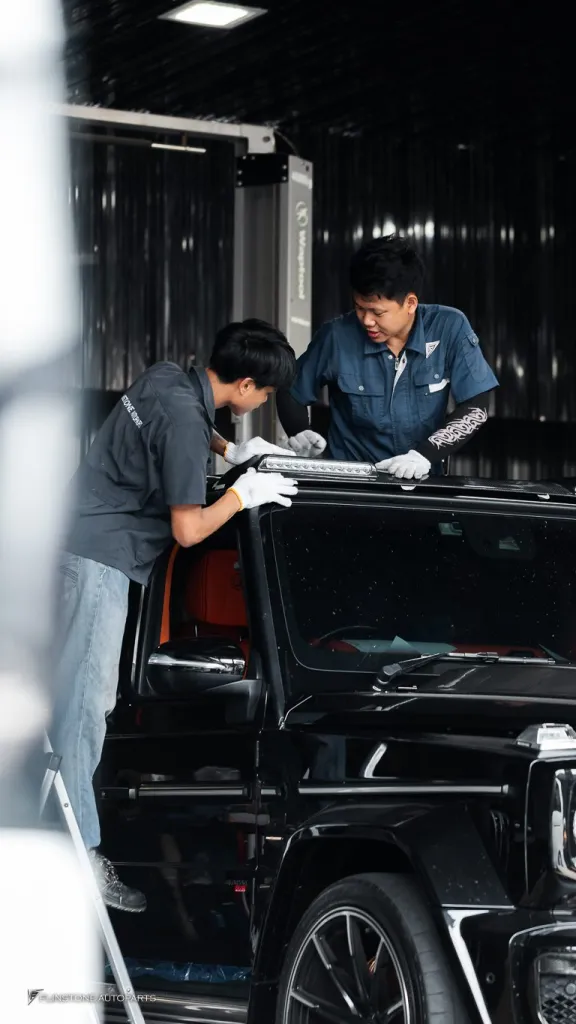 Mercedes Benz Gclass 射灯 LED