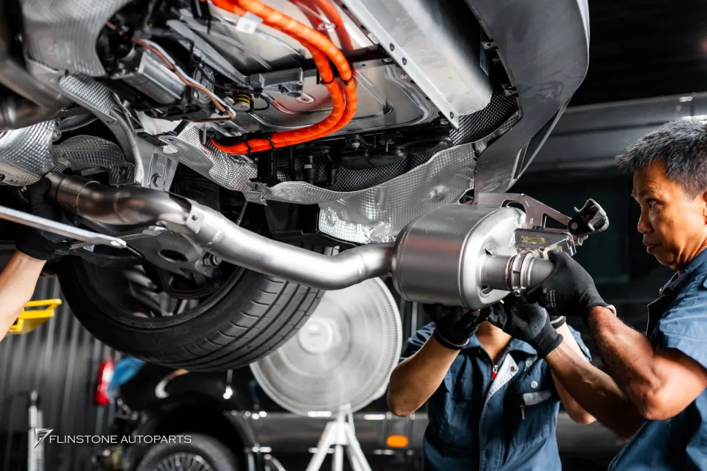 Porsche Panamera 976 ท่อ Akrapovic