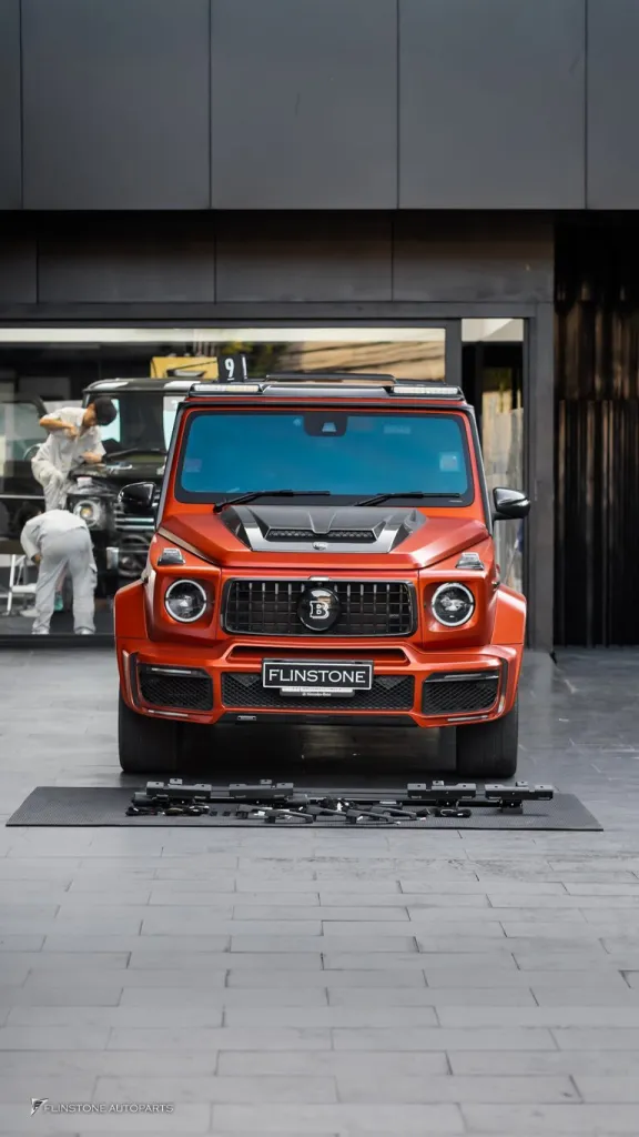 Mercedes Benz Gclass บันไดไฟฟ้า Keyless