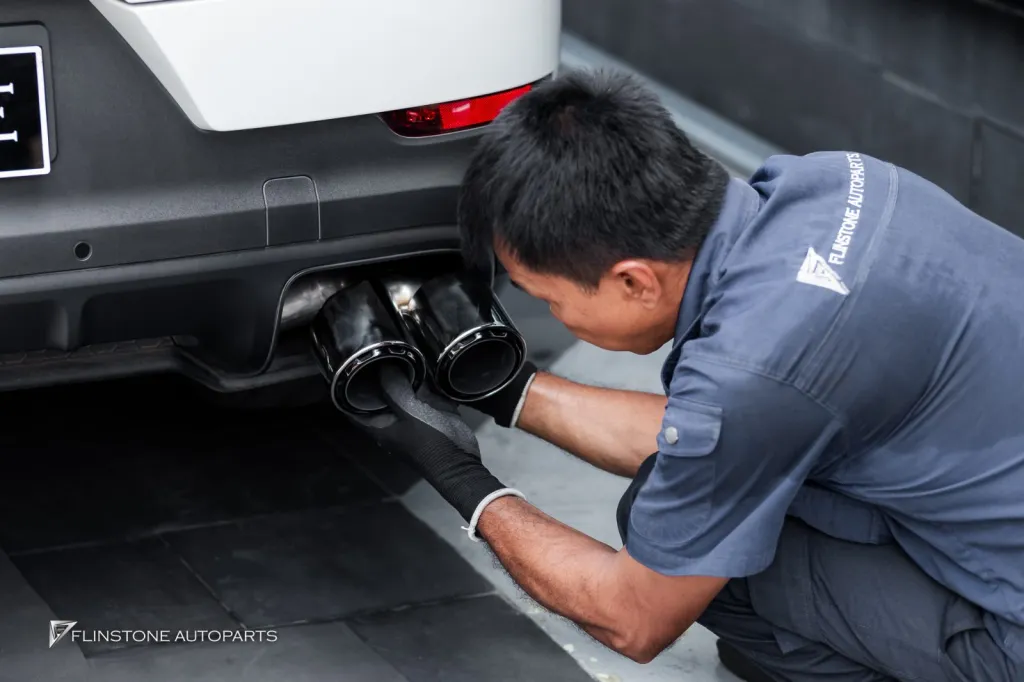 Porsche Cayenne 排气尾喉