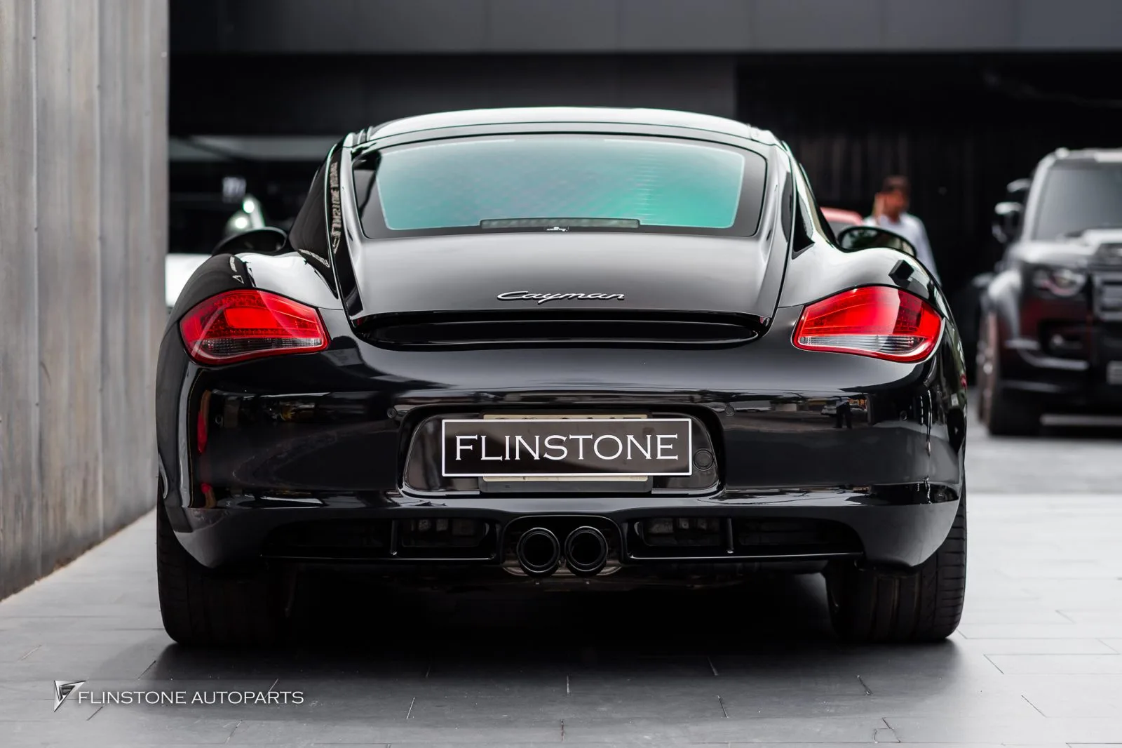 Porsche Cayman 987 ปลายท่อ