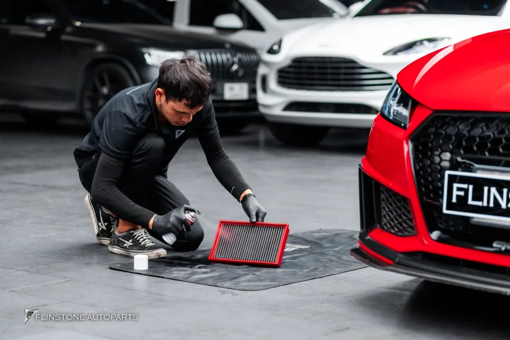 Audi TT ล้างกรอง BMC