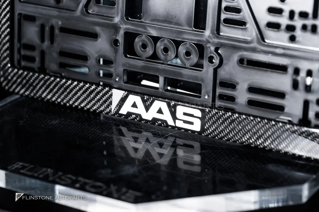 carbon licence plate frame