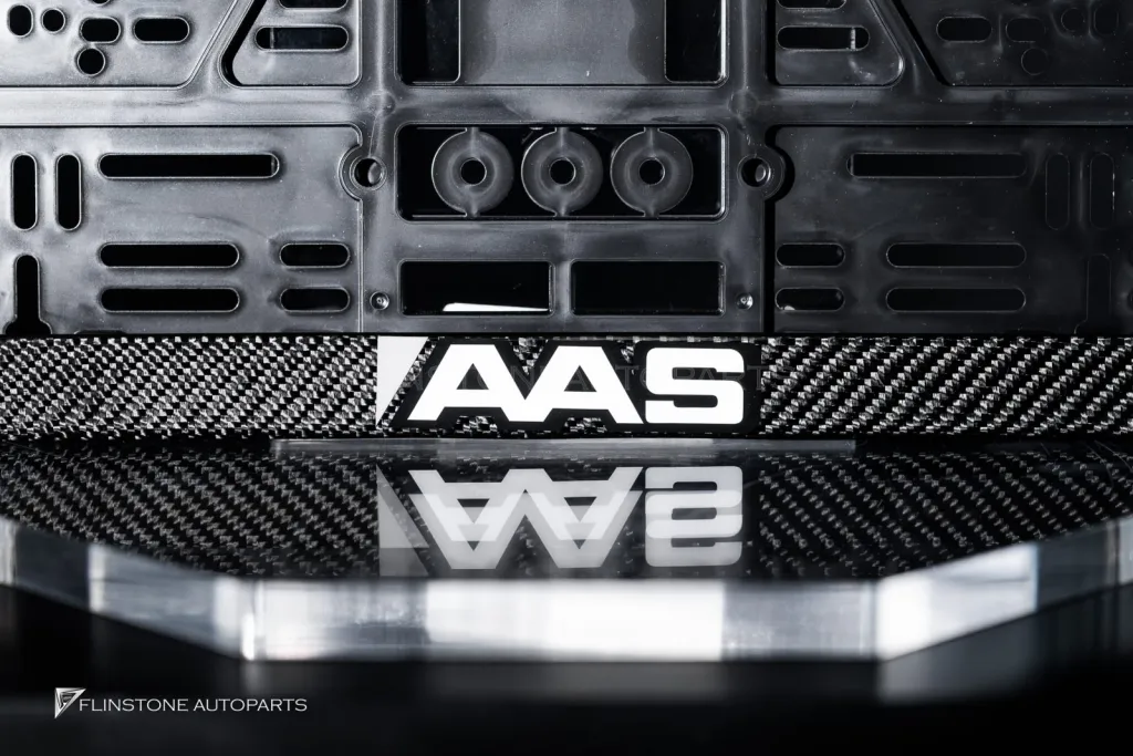 carbon licence plate frame
