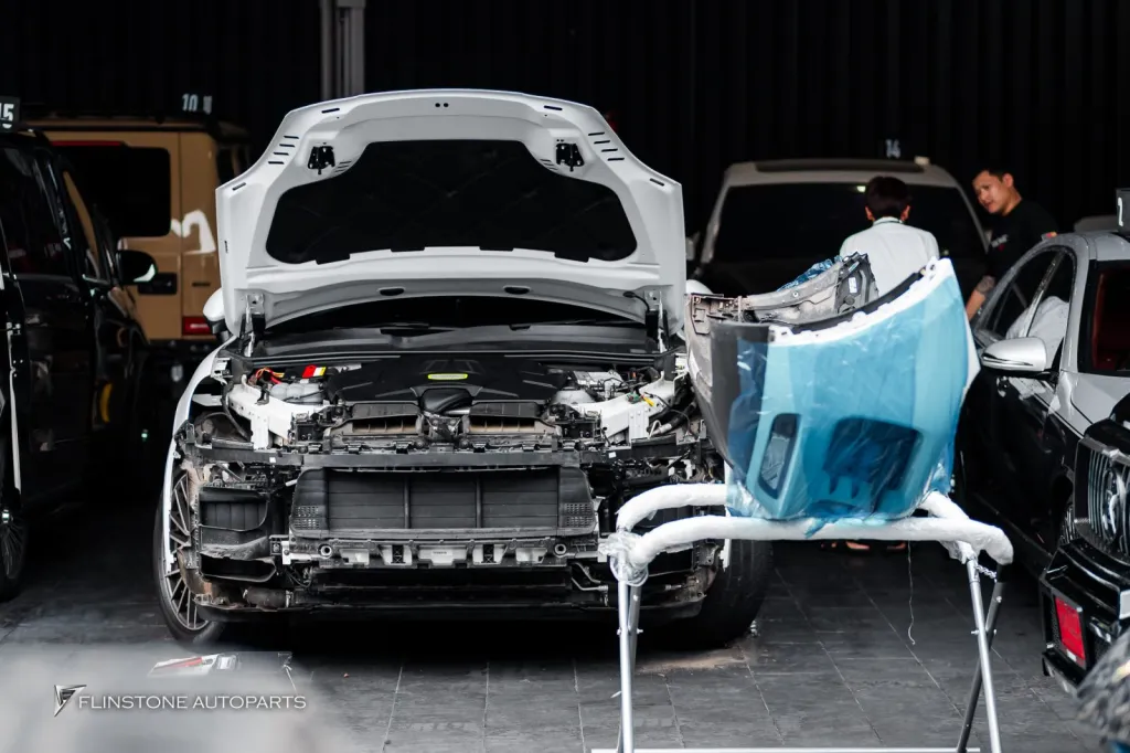 Porsche Cayenne ไฟหน้า