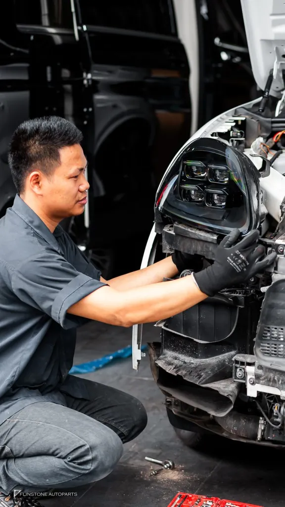 Porsche Cayenne ไฟหน้า