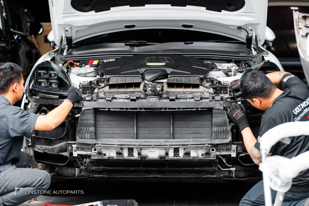 Porsche Cayenne ไฟหน้า