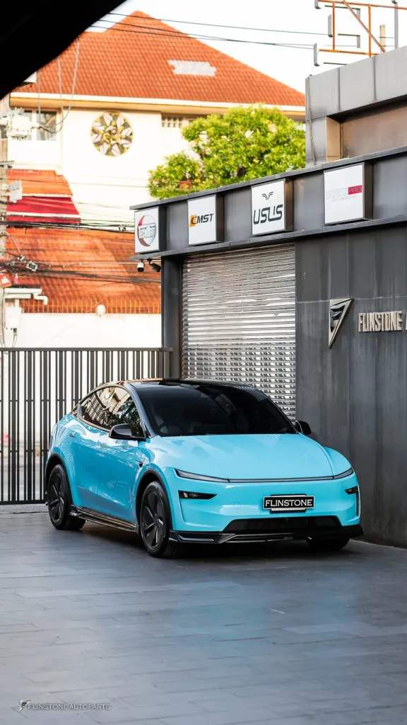Tesla Model Y Juniper ชุดพาร์ทดำเงา BSKT Design