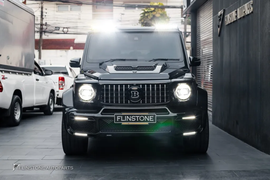 Mercedes Benz Gclass spotlights LED