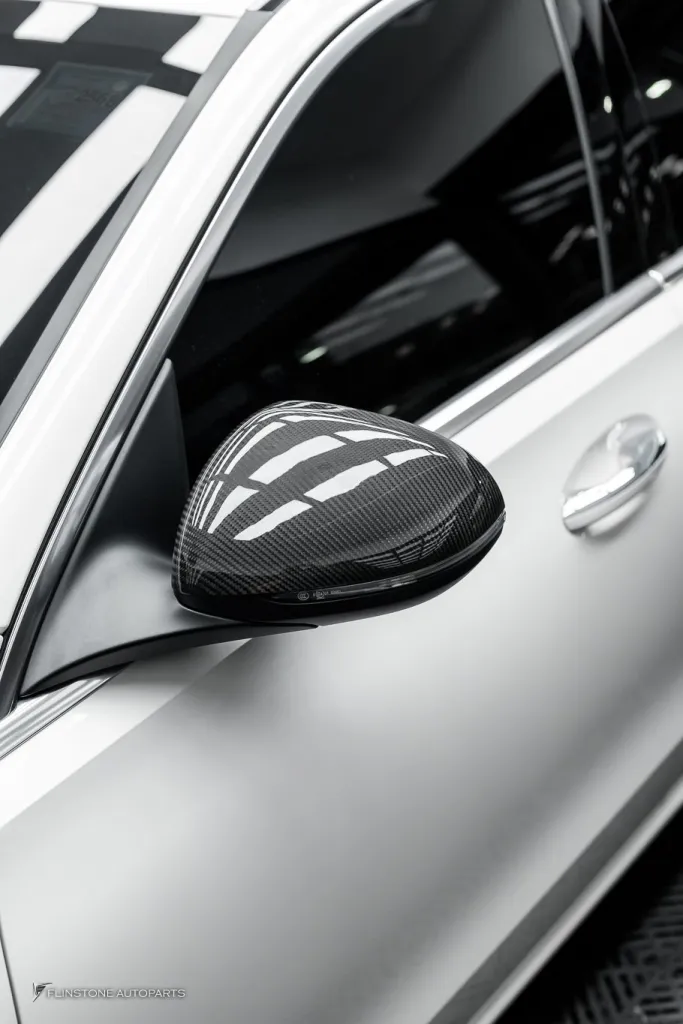 Mercedes Benz W206 กระจกคาร์บอน