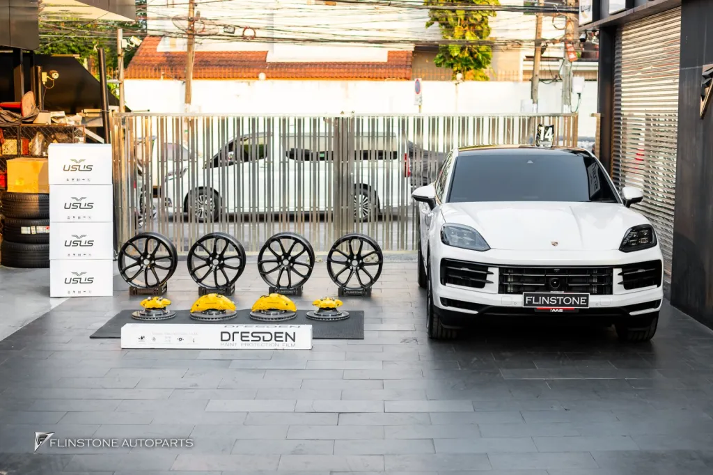 Porsche Cayenne เบรค ล้อ Usus wrap