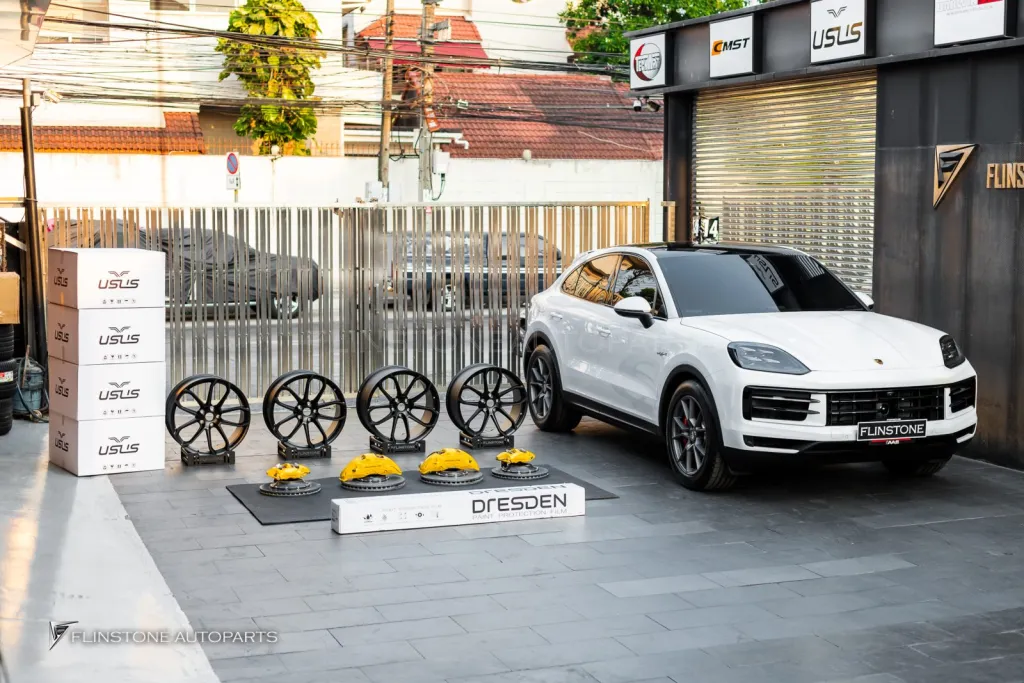 Porsche Cayenne เบรค ล้อ Usus wrap