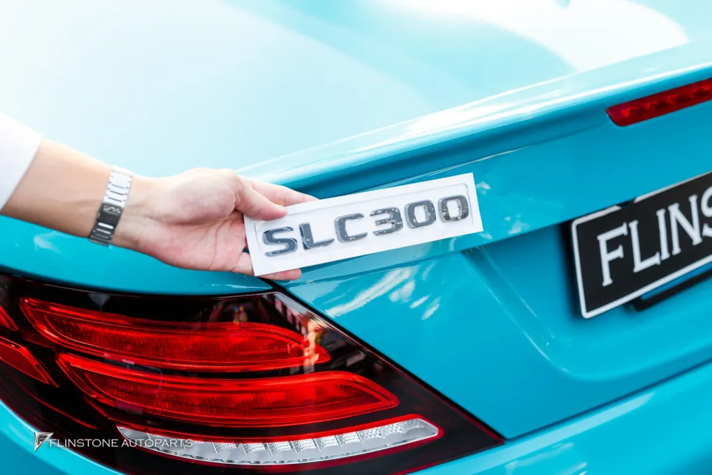 Mercedes Benz Slc โลโก้ดำ