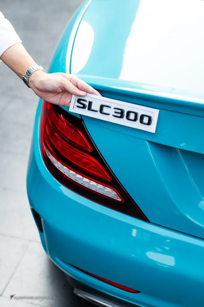 Mercedes Benz Slc โลโก้ดำ