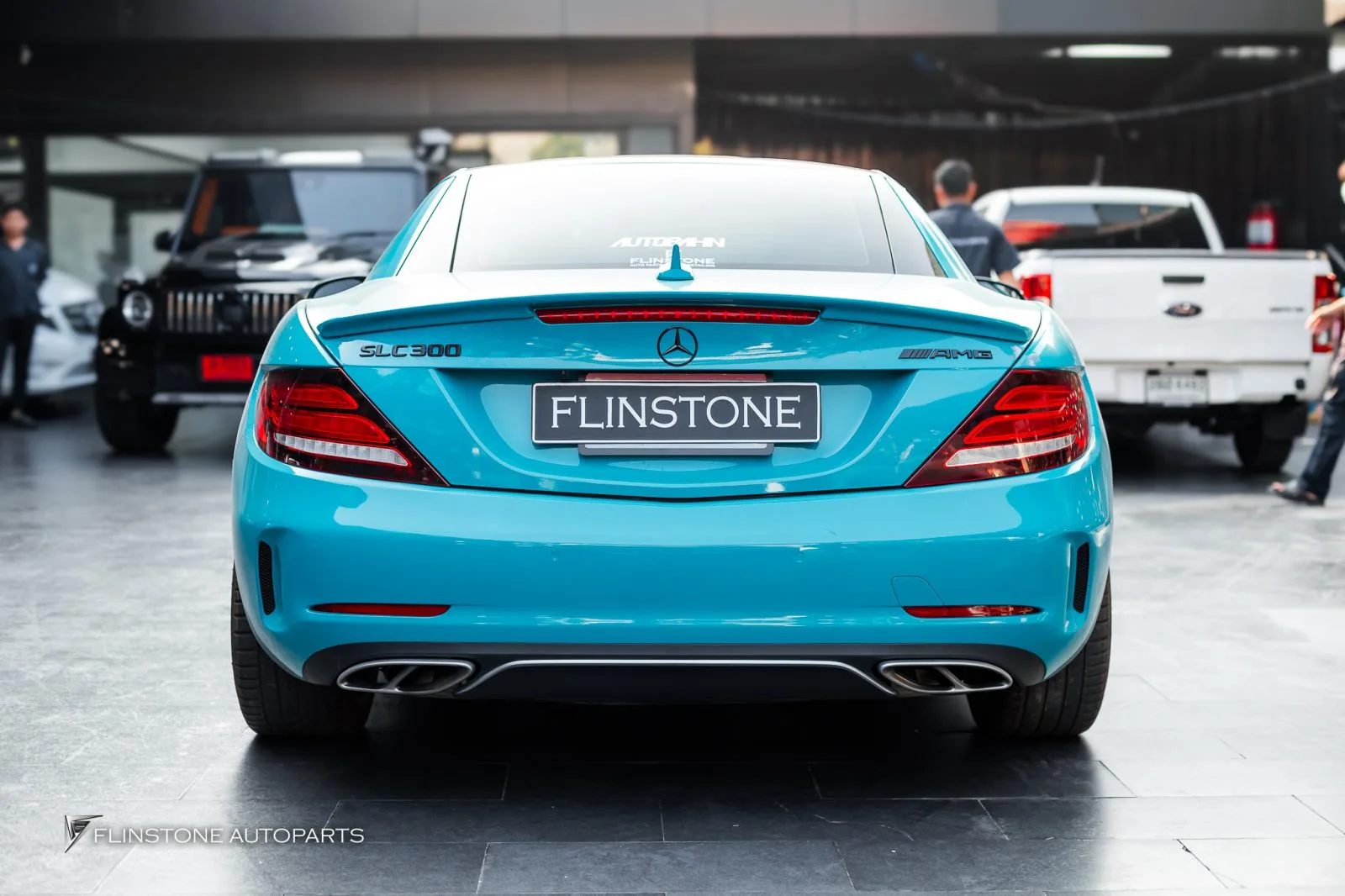 Mercedes Benz Slc โลโก้ดำ