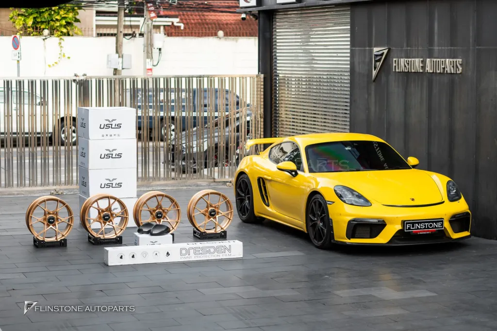 Porsche 718 CaymanS ล้อ ฟิล์ม