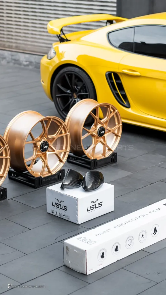 Porsche 718 CaymanS ล้อ ฟิล์ม