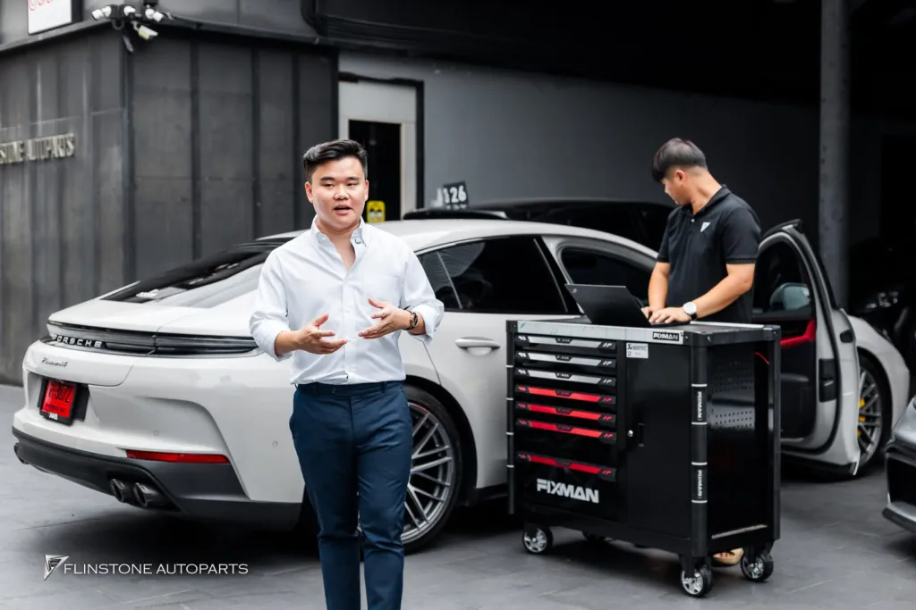 Porsche Panamera 976 Exhaust Pipe Akrapovic — Coding