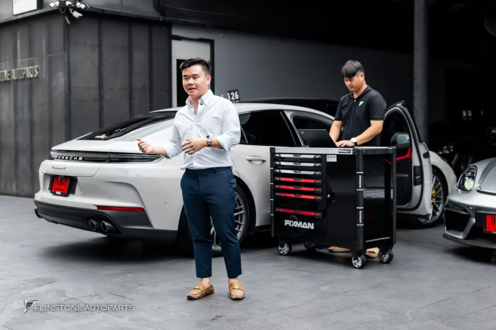 Porsche Panamera 976 Exhaust Pipe Akrapovic — Coding