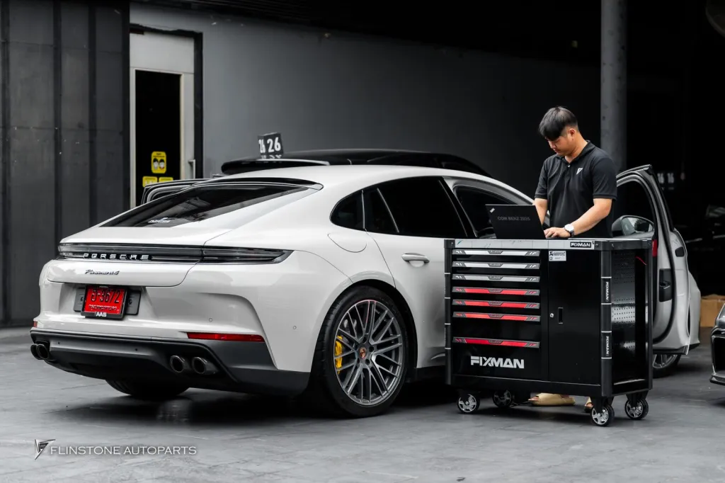 Porsche Panamera 976 Exhaust Pipe Akrapovic — Coding