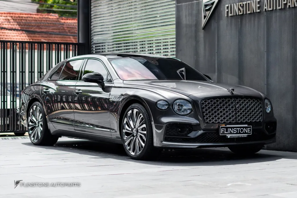 Bentley กระจัง โลโก้ Mulliner ล้อ Usus Floating Cap