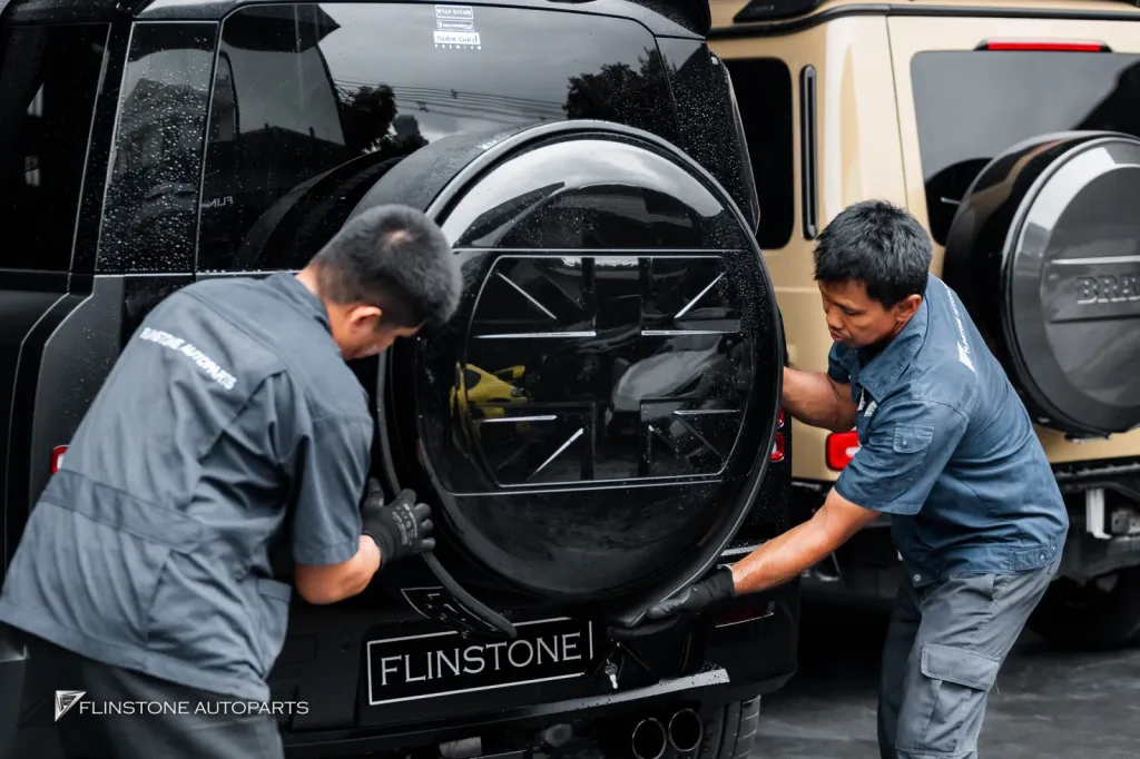 Range Rover ฝาครอบยางอะไหล่