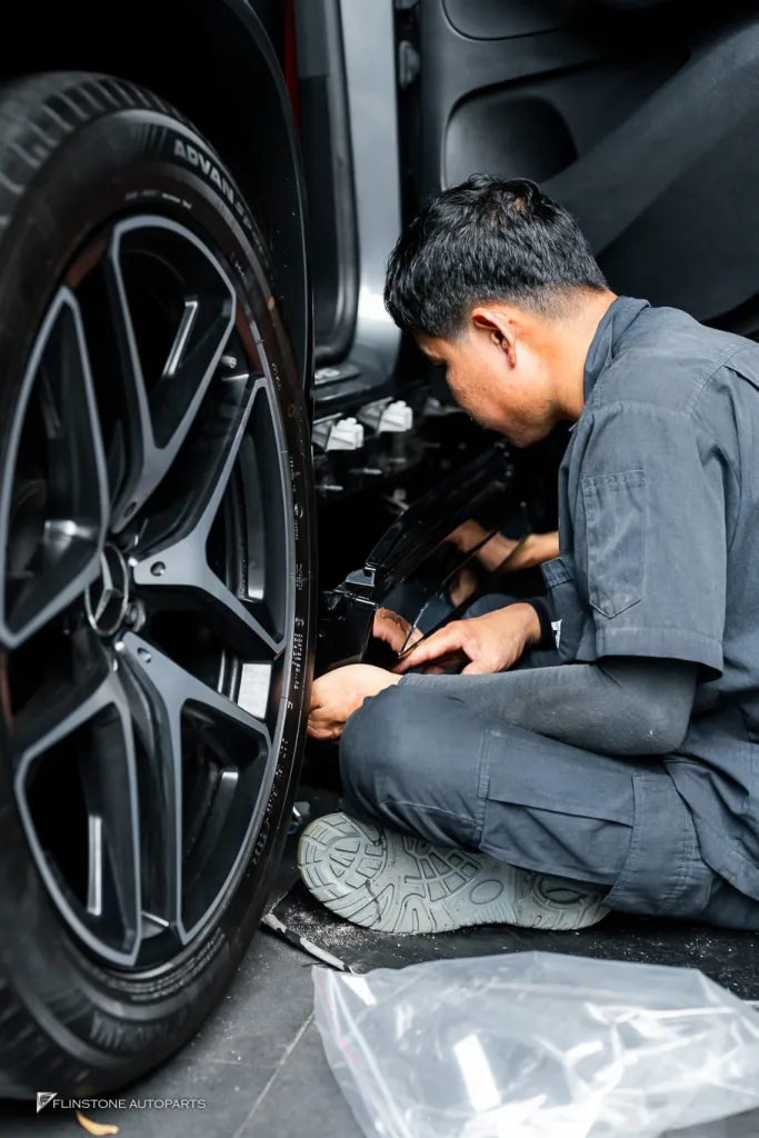 Mercedes Benz GLE บันไดไฟฟ้า