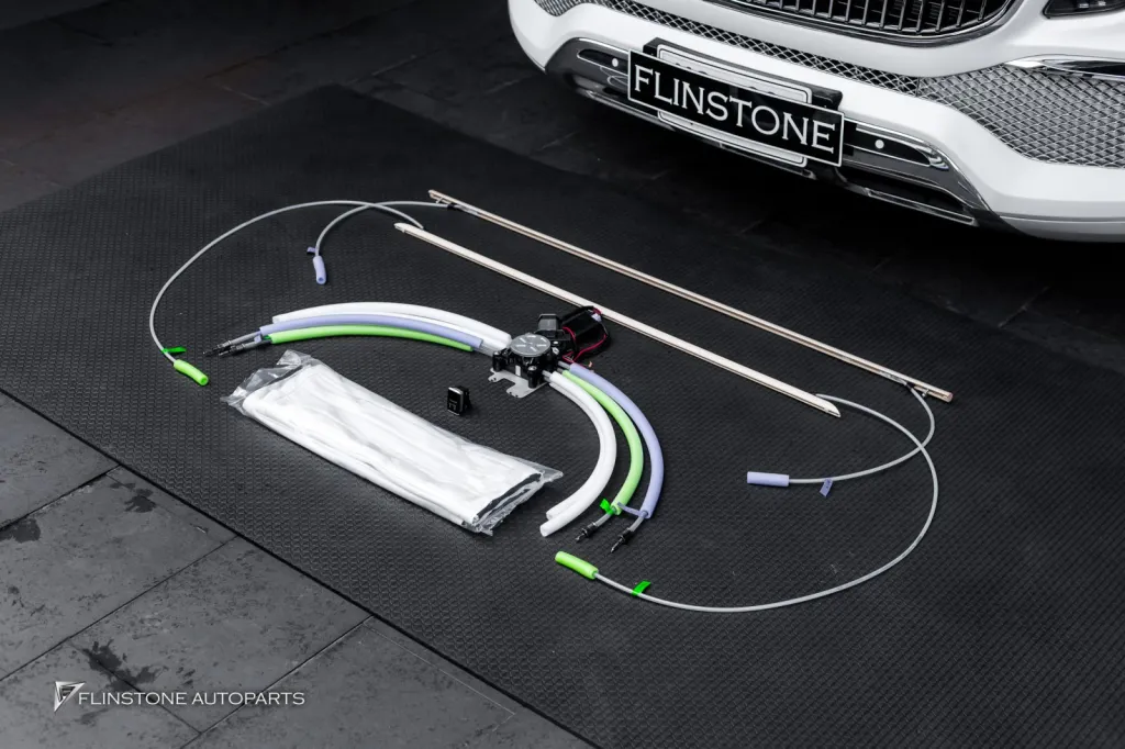 Mercedes Benz Vito ม่านไฟฟ้าด้านหลัง