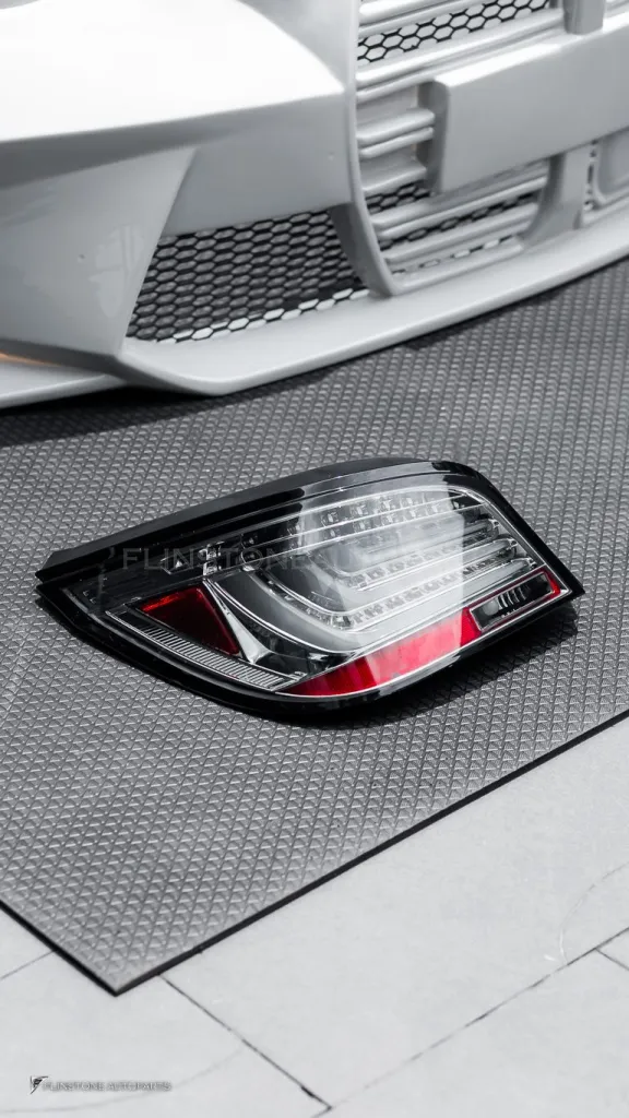 BMW E60 Front Bumper Tail Lights Emblems M