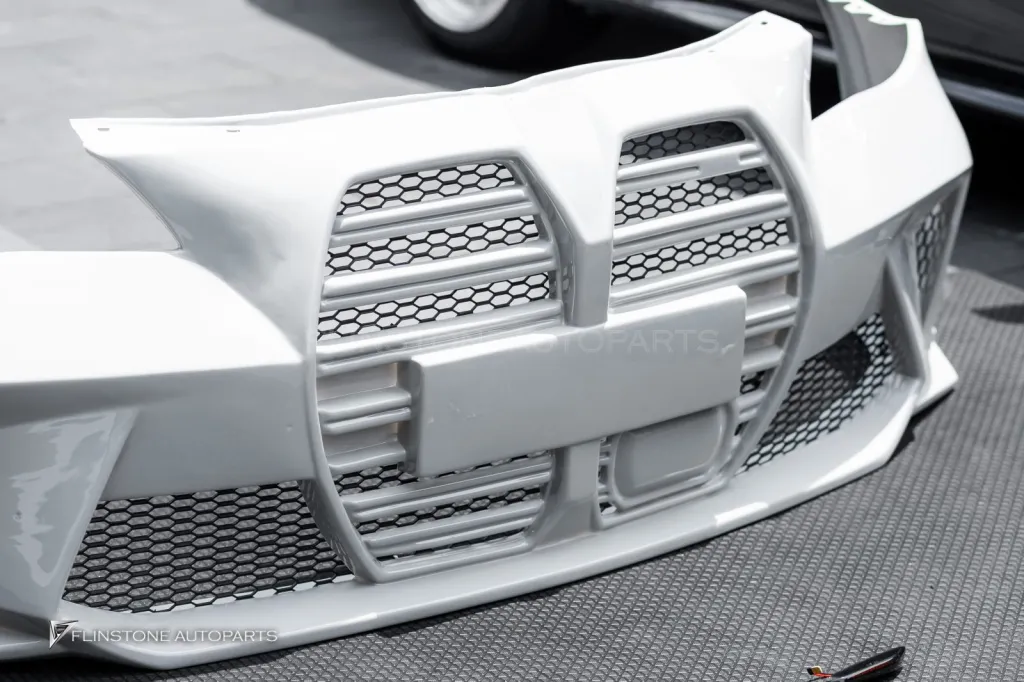 BMW E60 Front Bumper Tail Lights Emblems M