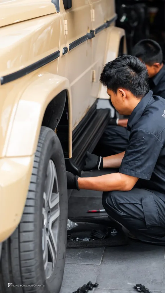 Mercedes Benz Gclass G580 Side Steps