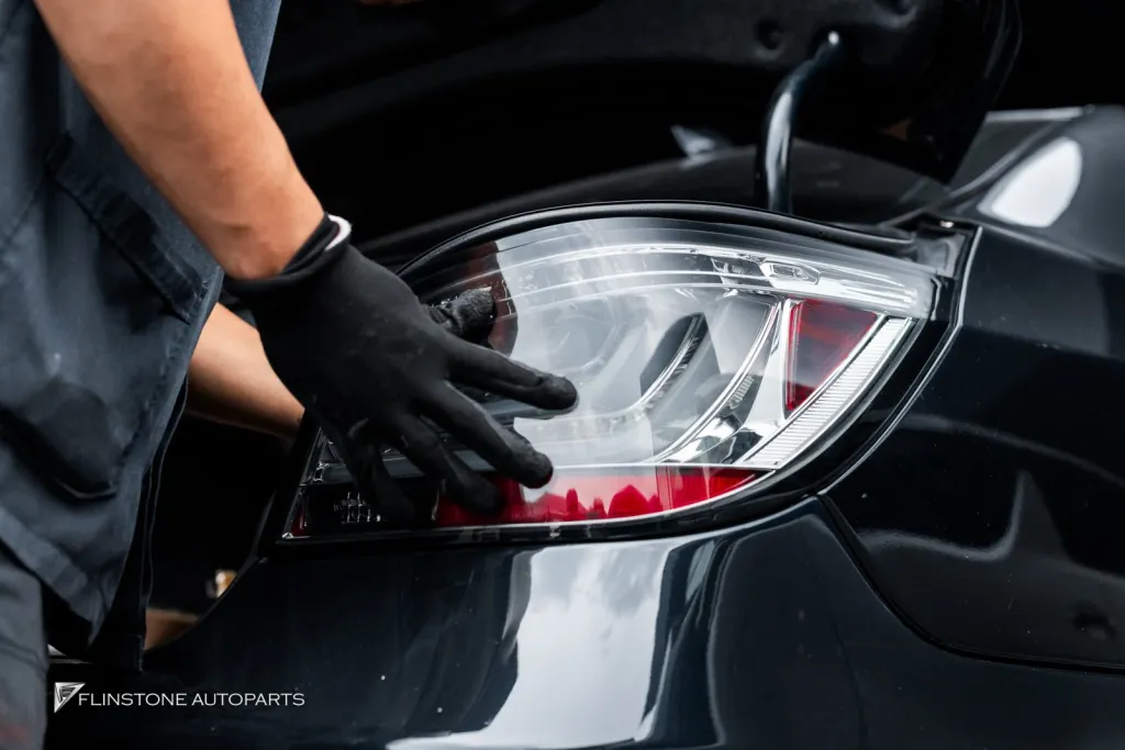 BMW E60 Front Bumper Tail Lights Emblems M