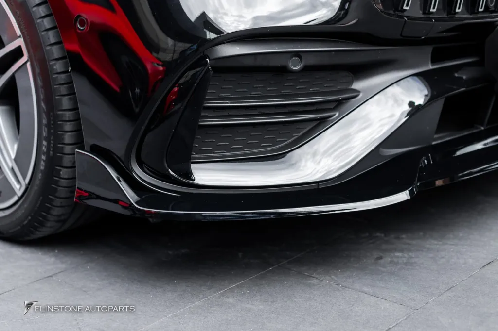 Mercedes Benz W206 ดิฟ ปลายท่อ ผ้ายางท้าย กรอบกุญแจคาร์บอน ลิ้นหน้า โลโก้