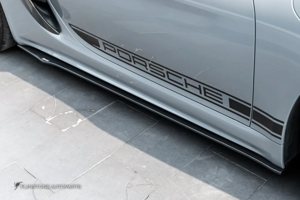 Porsche 718 Boxster 碳纤维部件套装 CMST Wing GT4 V.2