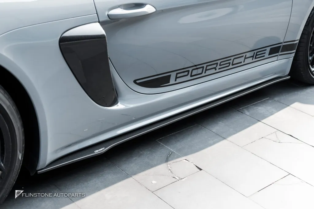 Porsche 718 Boxster 碳纤维部件套装 CMST Wing GT4 V.2
