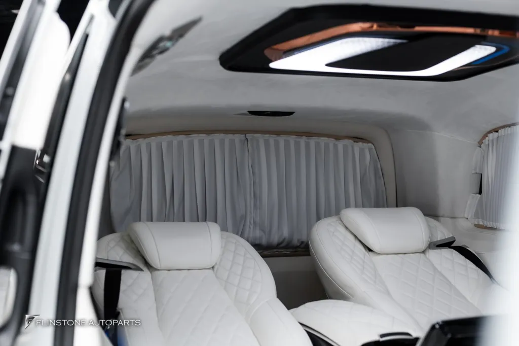 Mercedes Benz Vito ม่านไฟฟ้าด้านหลัง