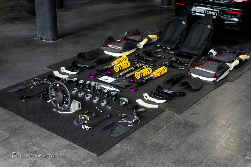 Mercedes Benz C43 พวงมาลัย โช้ค Kw เบาะ AMG ลำโพง ไฟช่องแอร์