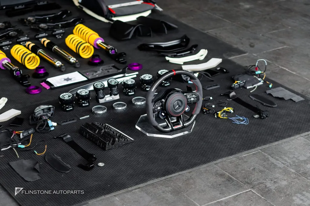 Mercedes Benz C43 พวงมาลัย โช้ค Kw เบาะ AMG ลำโพง ไฟช่องแอร์