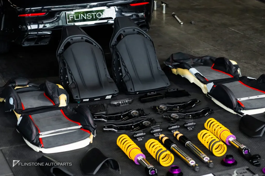 Mercedes Benz C43 พวงมาลัย โช้ค Kw เบาะ AMG ลำโพง ไฟช่องแอร์