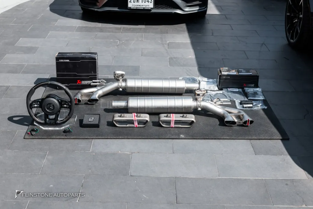 Mercedes Benz Gclass ท่อ Akrapovic