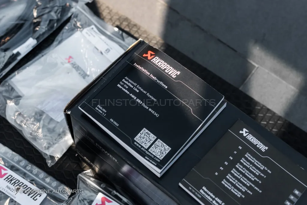 Mercedes Benz Gclass ท่อ Akrapovic