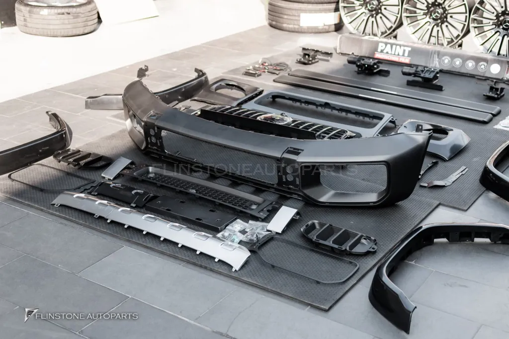 Mercedes Benz Gclass G450D Full Body Kit Side Steps Wheels