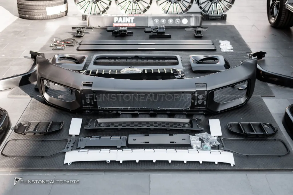 Mercedes Benz Gclass G450D Full Body Kit Side Steps Wheels