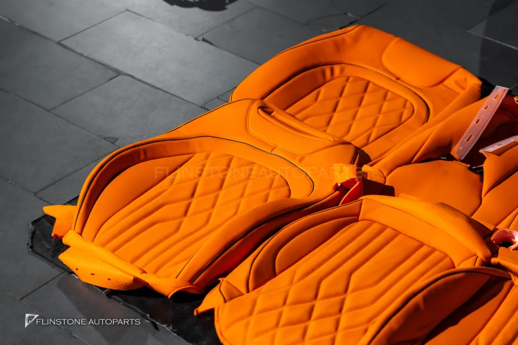 Mercedes Benz Gclass Parts Kit Brabus Full Body Wheels Usus Orange Interior
