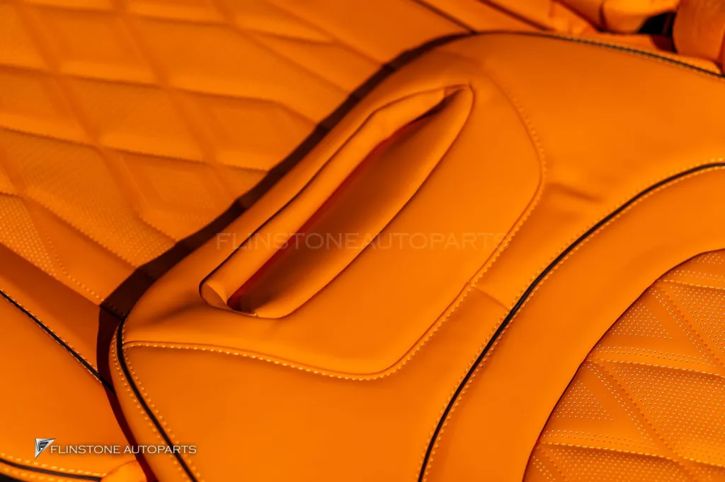 Mercedes Benz Gclass Parts Kit Brabus Full Body Wheels Usus Orange Interior