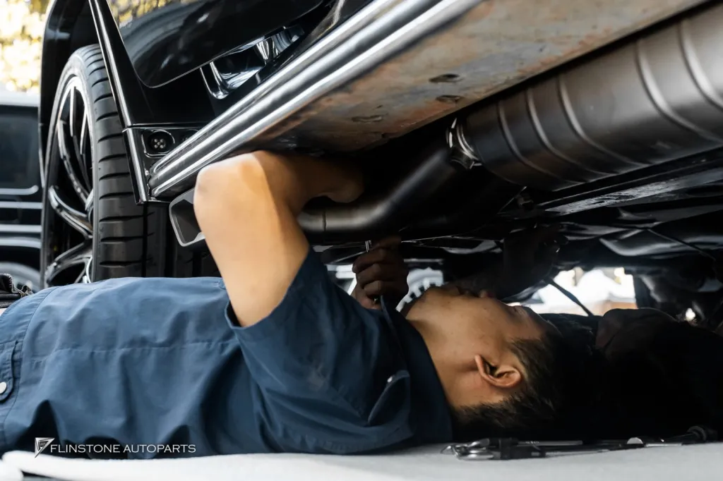 Mercedes Benz Gclass ท่อ Akrapovic